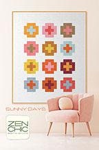 Sunny Days Quilt Pattern - Zen Chic - Brigitte Heitland - Moda - ZC SNQP