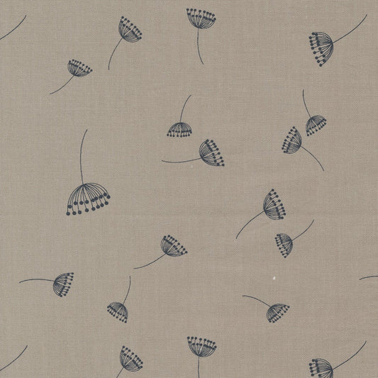 1/2 Yard - Filigree - Stone Black - Zen Chic - Moda - Fabric Yardage - 1811 16