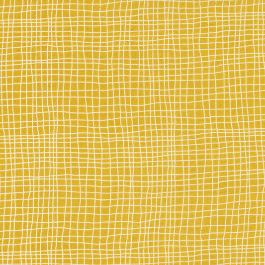 1/2 Yard - Filigree - Saffron - Zen Chic - Moda - Fabric Yardage - 1815 13