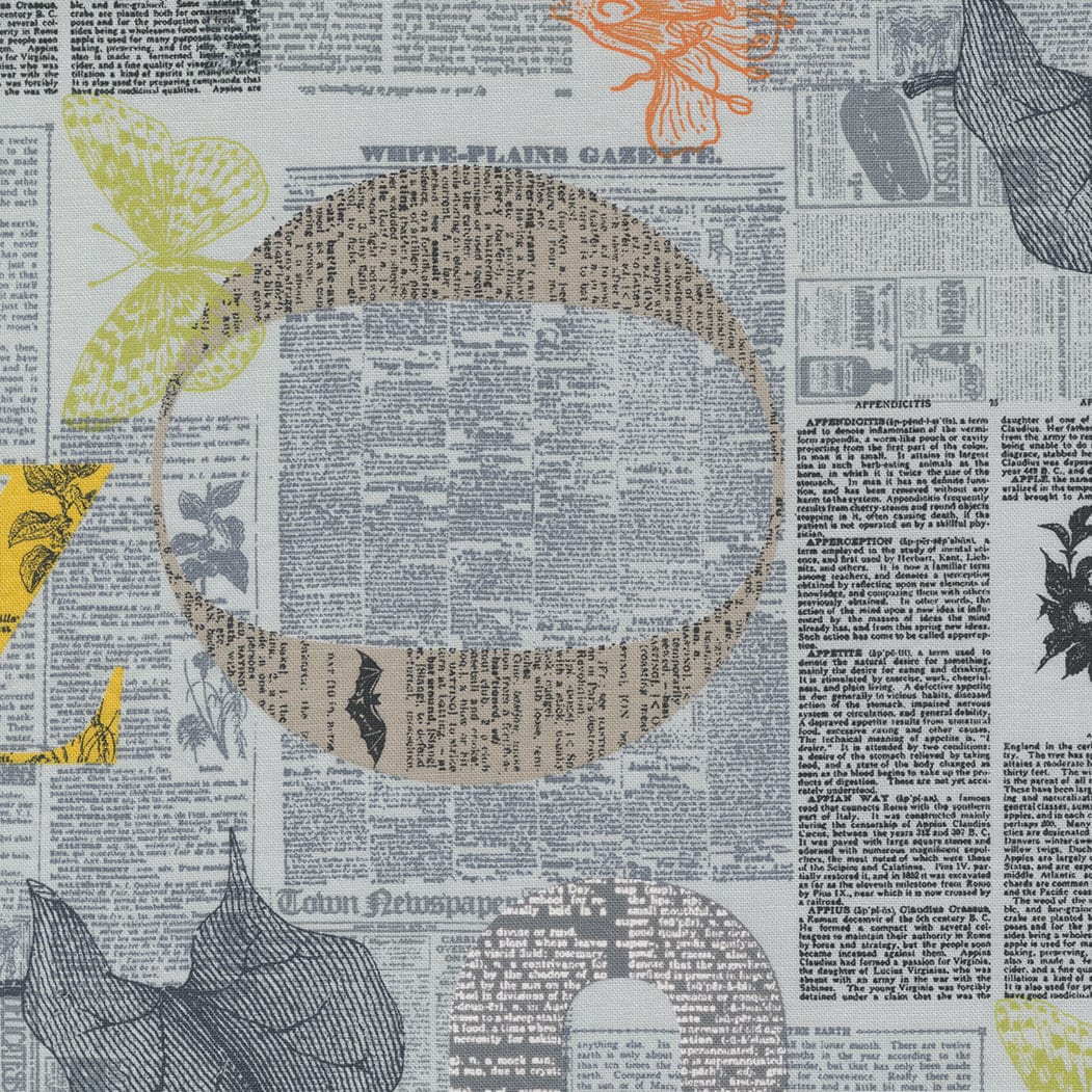 1/2 Yard - Filigree - Saffron - Zen Chic - Moda - Fabric Yardage - 1810 12