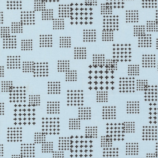 SALE!! 1/2 Yard - Lazy Afternoon - Sky - Zen Chic - Moda - Fabric Yardage - 1786 16