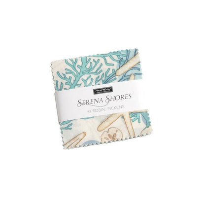 Serena Shores - Robin Pickens - Moda - 42 Pieces - Mini Charm Pack - 48770MC