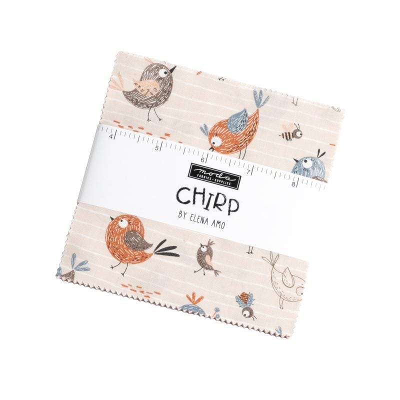Chirp - Elena Amo - Moda - 42 Pieces - Charm Pack - 39030PP