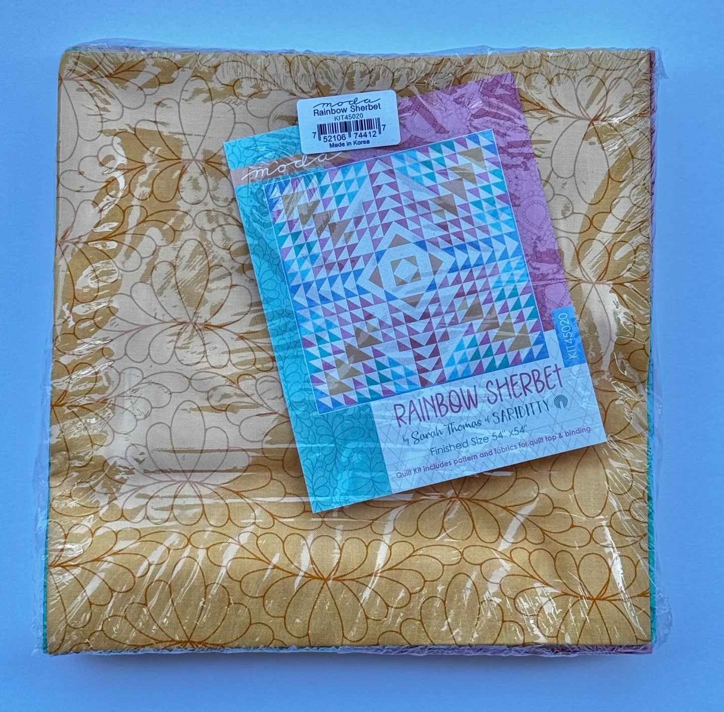 Sparkle & Glitter Quilt Kit - Rainbow Sherbet - Sarah Thomas - Sariditty - Moda Fabrics - KIT45020