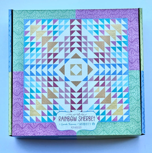 Sparkle & Glitter Quilt Kit - Rainbow Sherbet - Sarah Thomas - Sariditty - Moda Fabrics - KIT45020