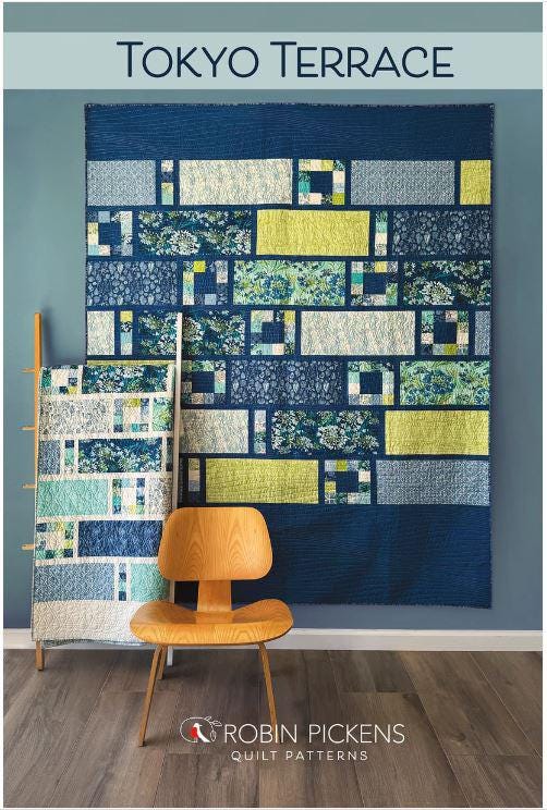 Tokyo Terrace Quilt Pattern - Serena Shores - Robin Pickens - Moda - RPQP-TT105