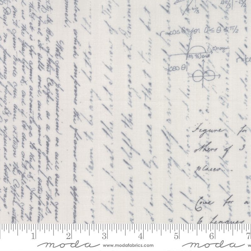 18" PIECE - 108" - Modern Background - Fog - Zen Chic - Moda - Fabric Yardage - 11134 15