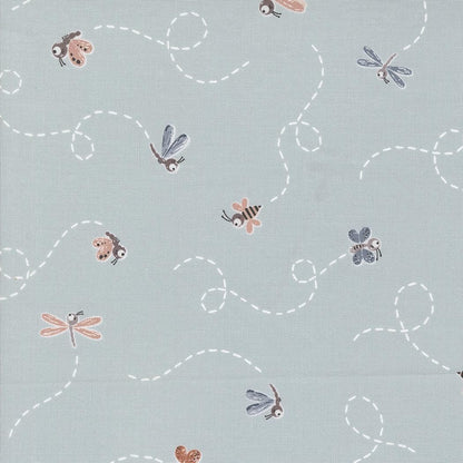 1/2 Yard - Chirp - Fly High - Sky - Elena Amo - Moda - Fabric Yardage - 39033 19