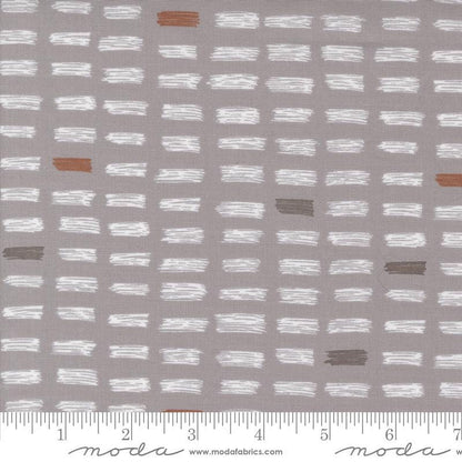 1/2 Yard - Chirp - Birds Eye View - Dove - Elena Amo - Moda - Fabric Yardage - 39039 15