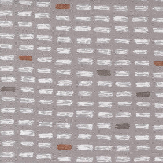 1/2 Yard - Chirp - Birds Eye View - Dove - Elena Amo - Moda - Fabric Yardage - 39039 15