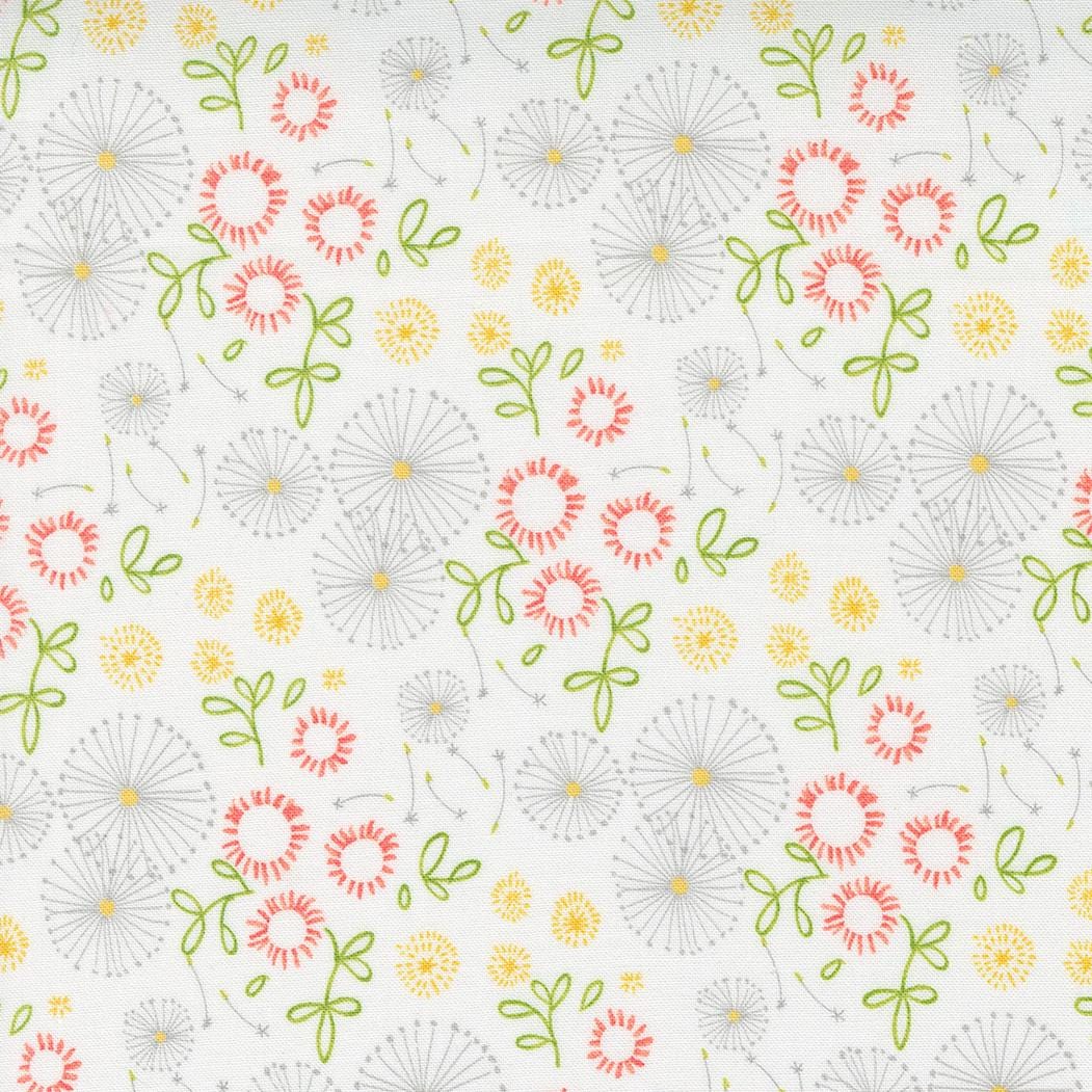 1/2 Yard - Dandi Duo - Cream - Robin Pickens - Moda - Fabric Yardage - 48752 11