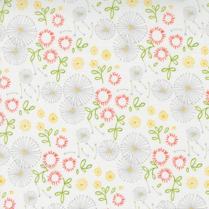 1/2 Yard - Dandi Duo - Cream - Robin Pickens - Moda - Fabric Yardage - 48752 11