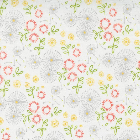 1/2 Yard - Dandi Duo - Cream - Robin Pickens - Moda - Fabric Yardage - 48752 11
