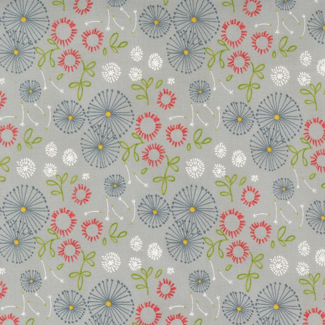1/2 Yard - Dandi Duo - Slate - Robin Pickens - Moda - Fabric Yardage - 48752 16