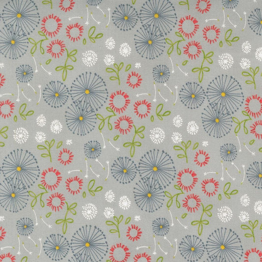 1/2 Yard - Dandi Duo - Slate - Robin Pickens - Moda - Fabric Yardage - 48752 16