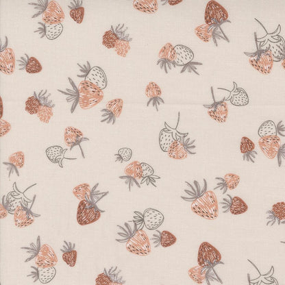 1/2 Yard - Chirp - Sweet Memories - Cloud - Elena Amo - Moda - Fabric Yardage - 39032 11