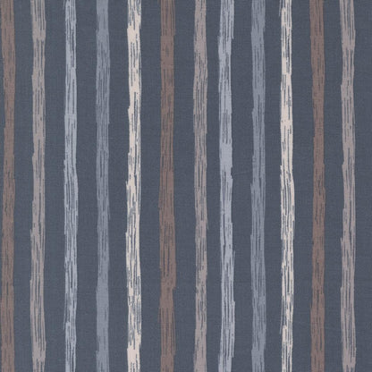 1/2 Yard - Chirp - Just Stripes - Twilight - Elena Amo - Moda - Fabric Yardage - 39037 22