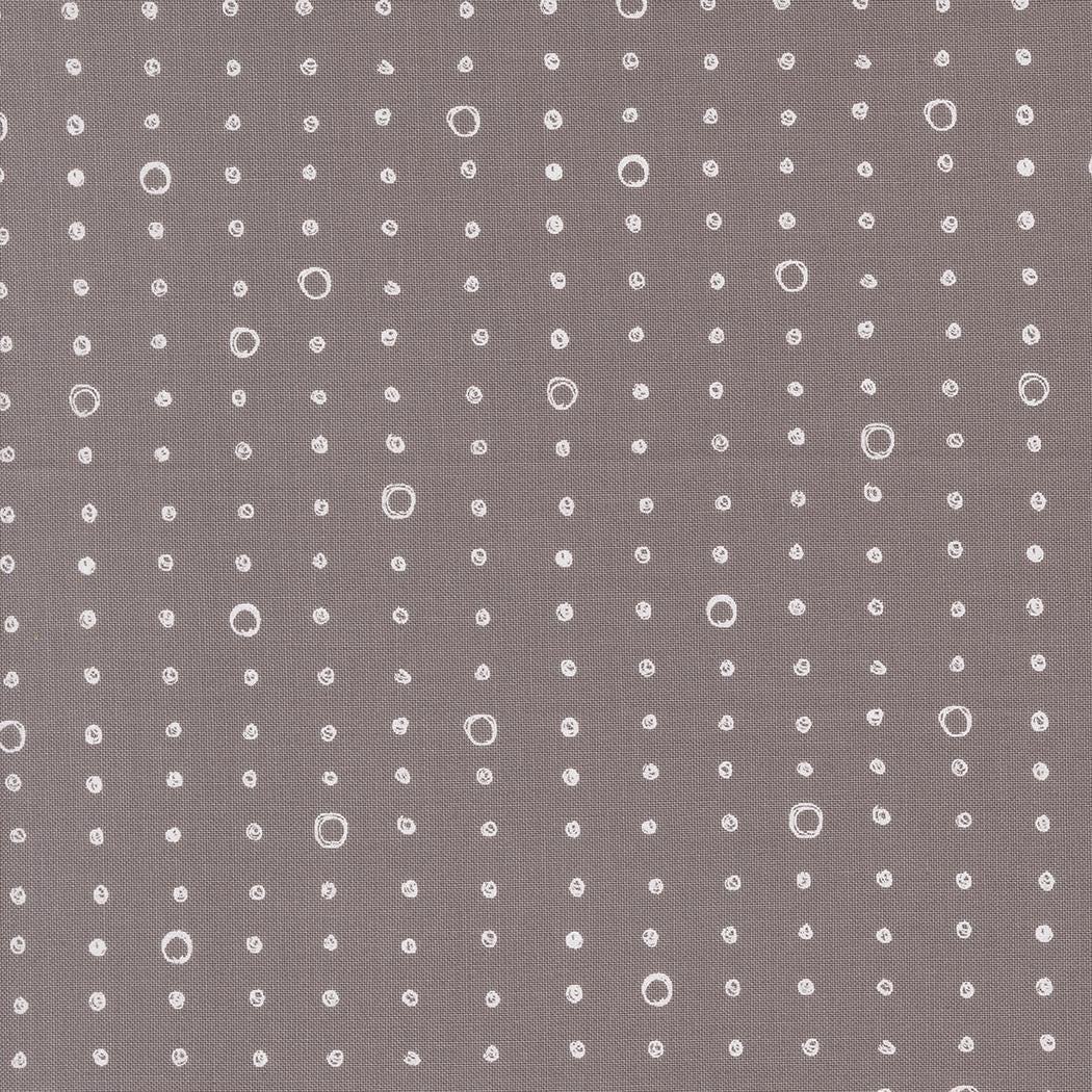 1/2 Yard - Chirp - Dots and Circles - Pebble - Elena Amo - Moda - Fabric Yardage - 39038 16