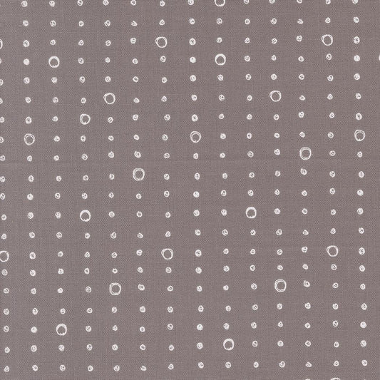 1/2 Yard - Chirp - Dots and Circles - Pebble - Elena Amo - Moda - Fabric Yardage - 39038 16