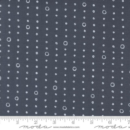 1/2 Yard - Chirp - Dots and Circles - Twilight - Elena Amo - Moda - Fabric Yardage - 39038 22