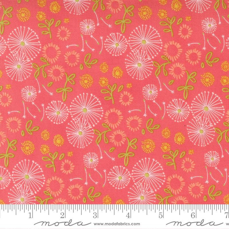 1/2 Yard - Dandi Duo - Coral - Robin Pickens - Moda - Fabric Yardage - 48752 15