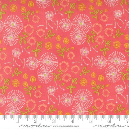 1/2 Yard - Dandi Duo - Coral - Robin Pickens - Moda - Fabric Yardage - 48752 15
