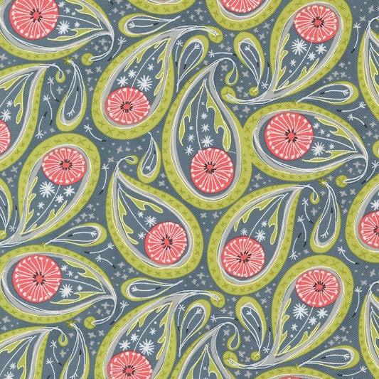1/2 Yard - Dandi Duo - Graphite - Robin Pickens - Moda - Fabric Yardage - 48753 17