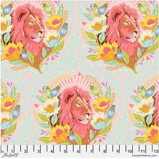 1/2 Yard - Tula's Everglow - Good Hair Day - Lunar - Tula Pink - FreeSpirit - Fabric Yardage - PWTP201. LUNAR