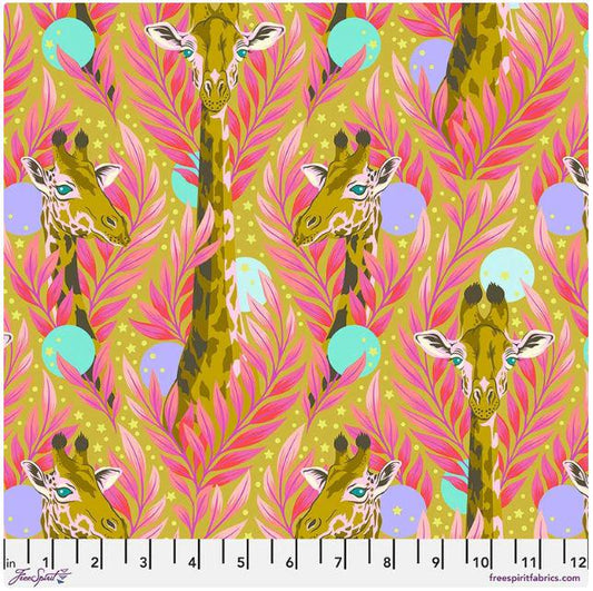 1/2 Yard - Tula's Everglow - Neck for Days - Moonbeam - Tula Pink - FreeSpirit - Fabric Yardage - PWTP203.MOONBEAM