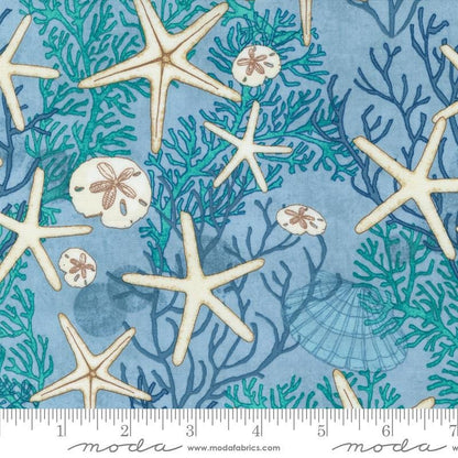 1/2 Yard - Serena Shores - Breeze - Robin Pickens - Moda - Fabric Yardage - 48771 16