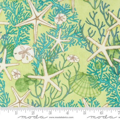 1/2 Yard - Serena Shores - Kelp - Robin Pickens - Moda - Fabric Yardage - 48771 25