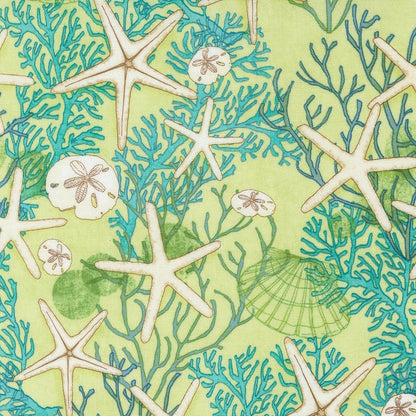 1/2 Yard - Serena Shores - Kelp - Robin Pickens - Moda - Fabric Yardage - 48771 25