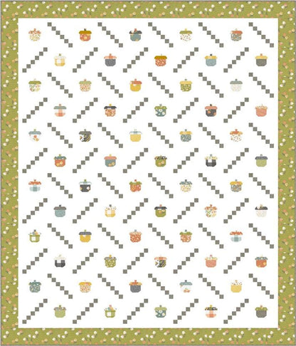 PROMO !! Cozy Up - Cory Yoder - Moda - 42 Pièces - Mini Charm Pack - 29120MC