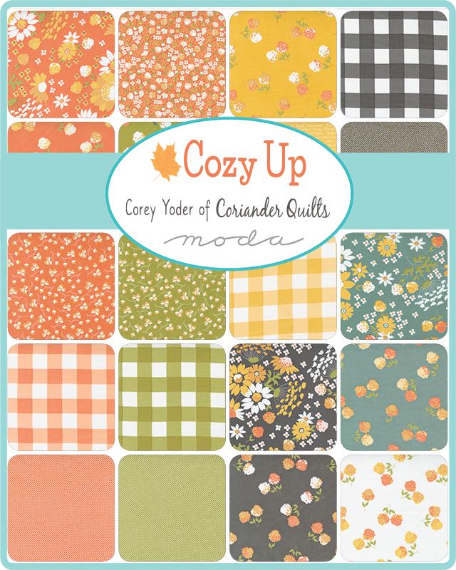 Patron de courtepointe Feuilles - Cozy Up - Corey Yoder - Moda - CQ 179