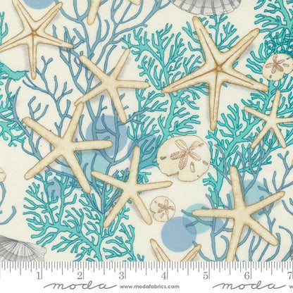 1/2 Yard - Serena Shores - Cloud - Robin Pickens - Moda - Fabric Yardage - 48771 11