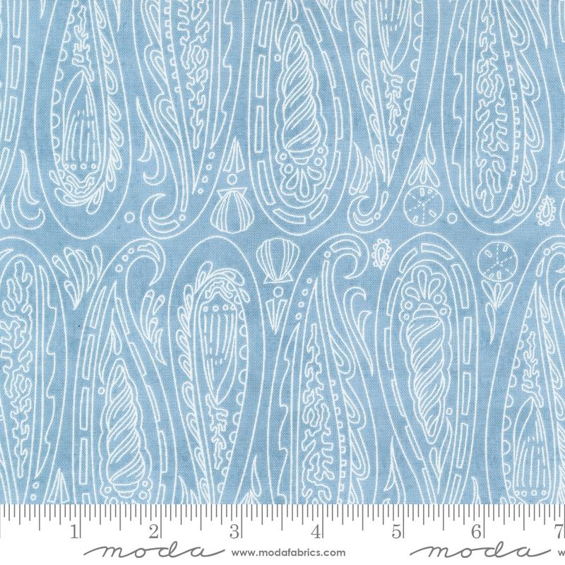 1/2 Yard - Serena Shores - Breeze - Robin Pickens - Moda - Fabric Yardage - 48772 16