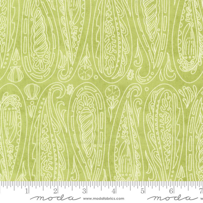 1/2 Yard - Serena Shores - Kelp - Robin Pickens - Moda - Fabric Yardage - 48772 24