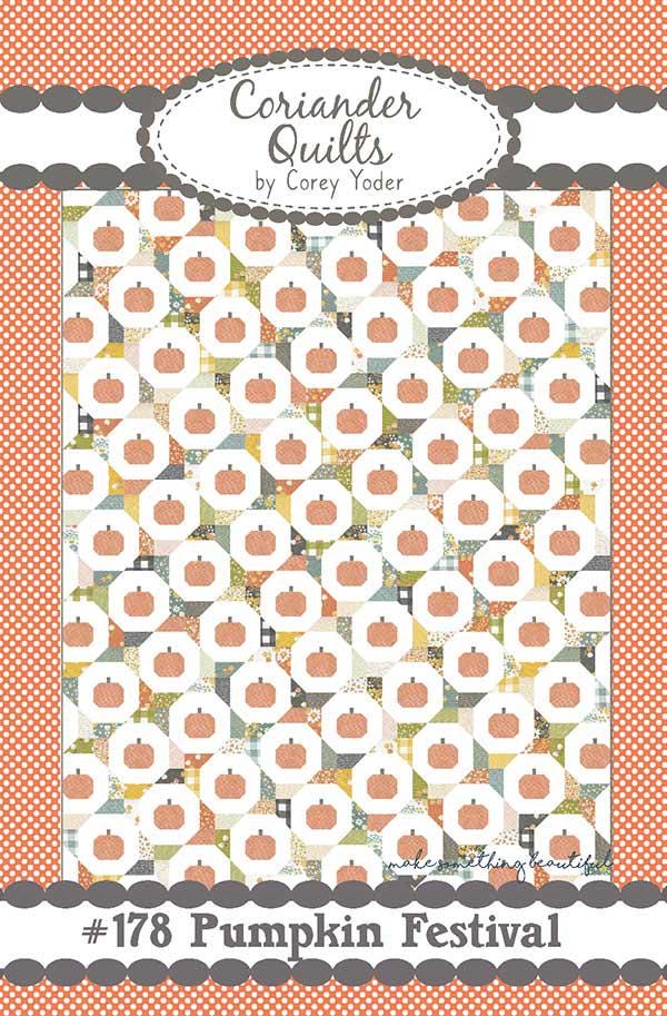 Pumpkin Festival Quilt Pattern - Cozy Up - Corey Yoder - Moda - CQ 178
