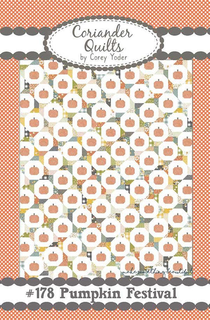 Pumpkin Festival Quilt Pattern - Cozy Up - Corey Yoder - Moda - CQ 178