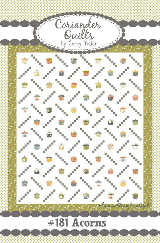 Acorns Quilt Pattern - Cozy Up - Corey Yoder - Moda - CQ 181