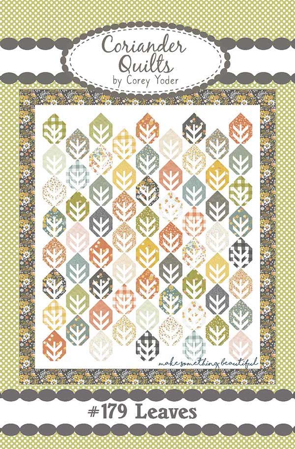 Leaves Quilt Pattern - Cozy Up - Corey Yoder - Moda - CQ 179