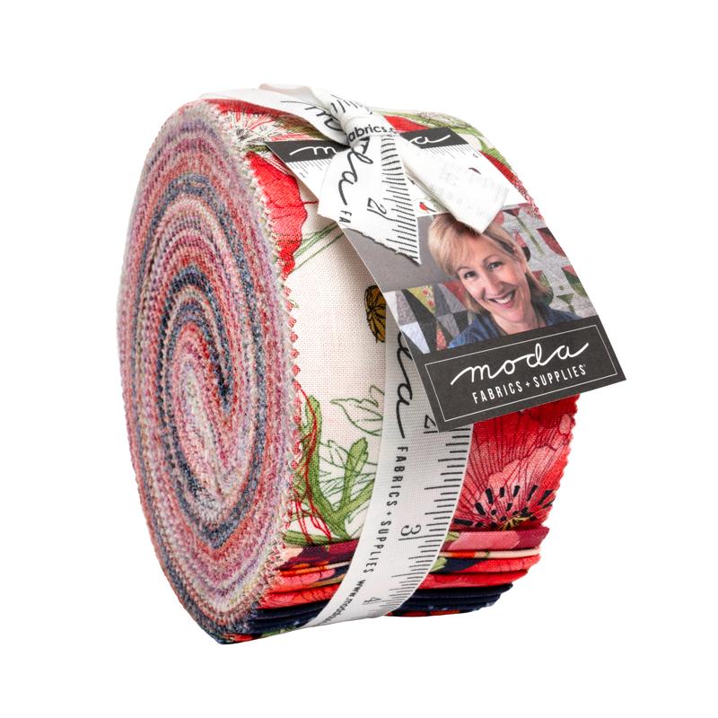 Superbloom - Robin Pickens - Moda - 40 Pieces - Jelly Roll - 48780JR