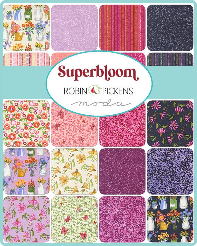 1/2 verge – Superbloom – Œillet – Robin Pickens – Moda – Métrage de tissu – 48781 19