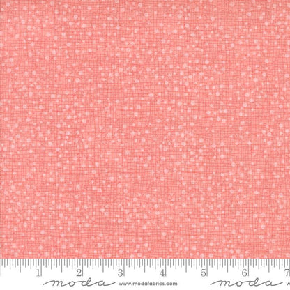 1/2 Yard - Dotty Thatched - Carnation - Robin Pickens - Moda - Fabric Yardage - 48715 225