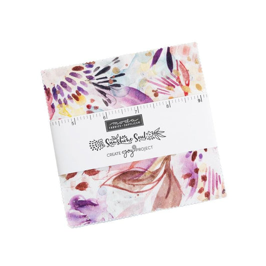 SALE!! Sunshine Soul - Create Joy Project - Moda - 42 Pieces - Charm Pack - 8460PP
