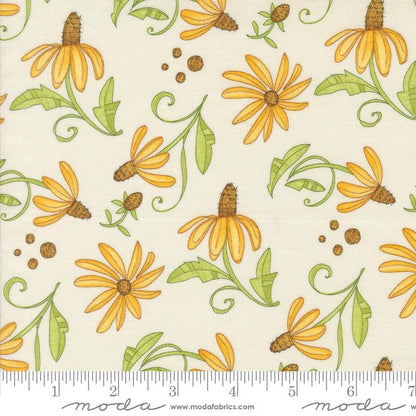 1/2 Yard - Superbloom - Cream - Robin Pickens - Moda - Fabric Yardage - 48783 11