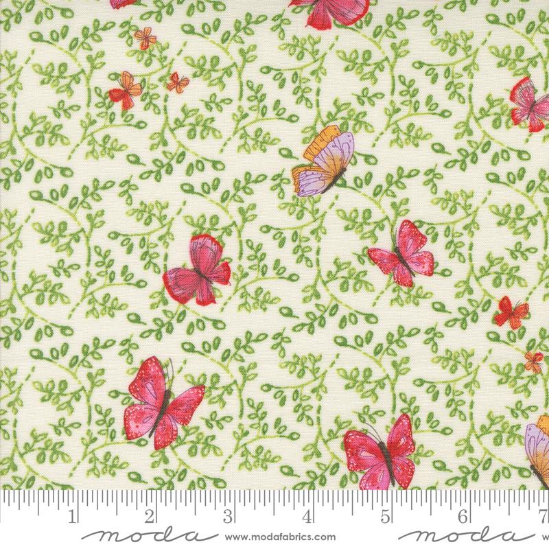 1/2 Yard - Superbloom - Cream - Robin Pickens - Moda - Fabric Yardage - 48784 11