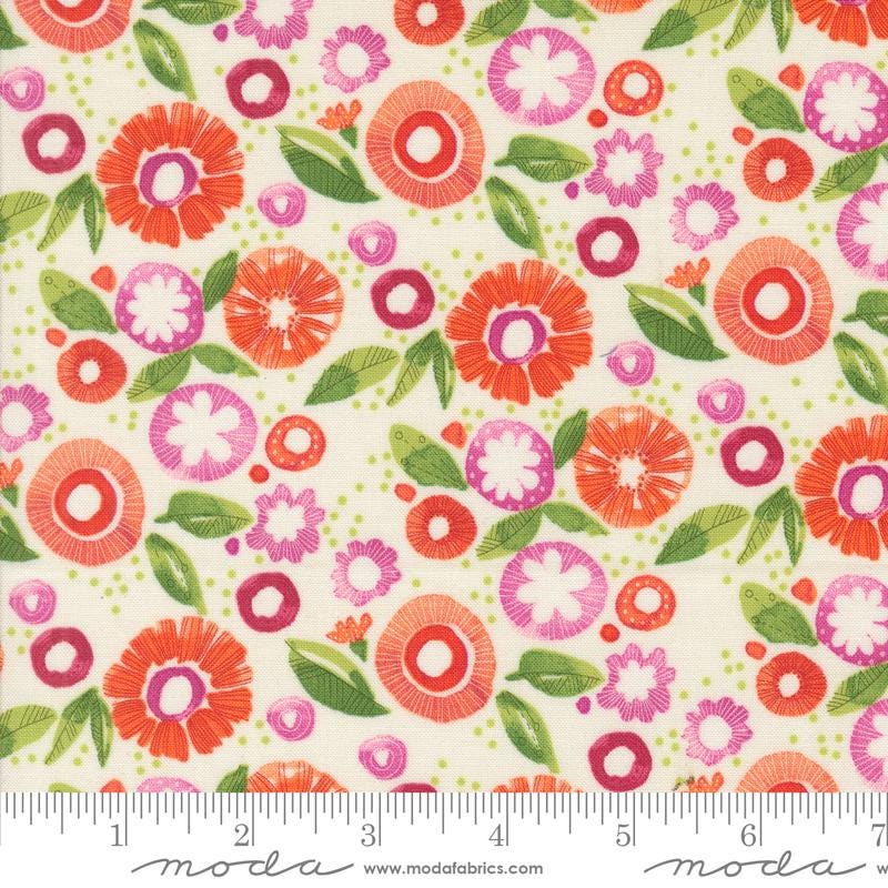1/2 Yard - Superbloom - Cream - Robin Pickens - Moda - Fabric Yardage - 48786 11