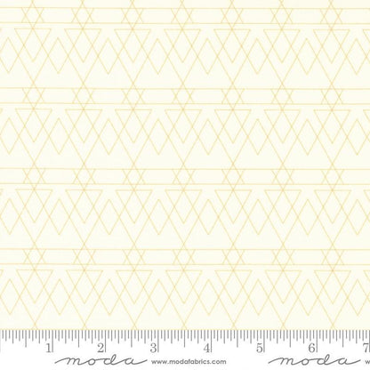1/2 Yard - Rainbow Sherbet - French Vanilla - Sariditty - Sarah Thomas - Moda - Fabric Yardage - 45023 13