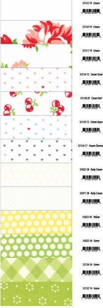 Bonnie & Camille Basics - Moda - 40 Pieces - Fat Quarter Bundle - 55023AB